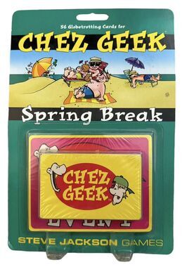 Chez Geek Spring Break Expansion Pack Steve Jackson Games SJG1384 NEW
